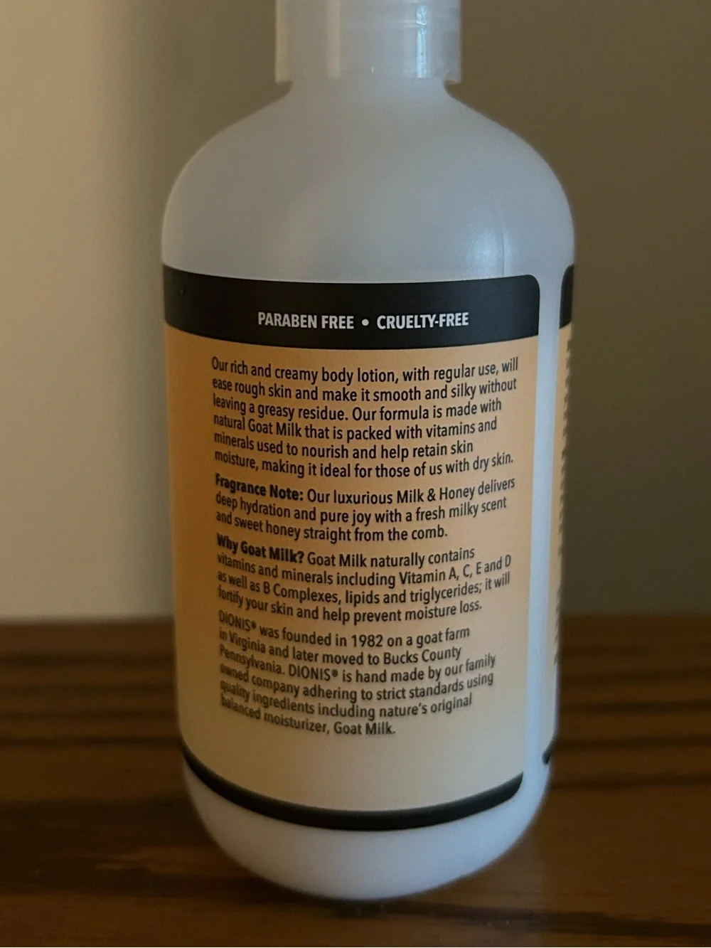 Milk & Honey Goat Milk Body Lotion
